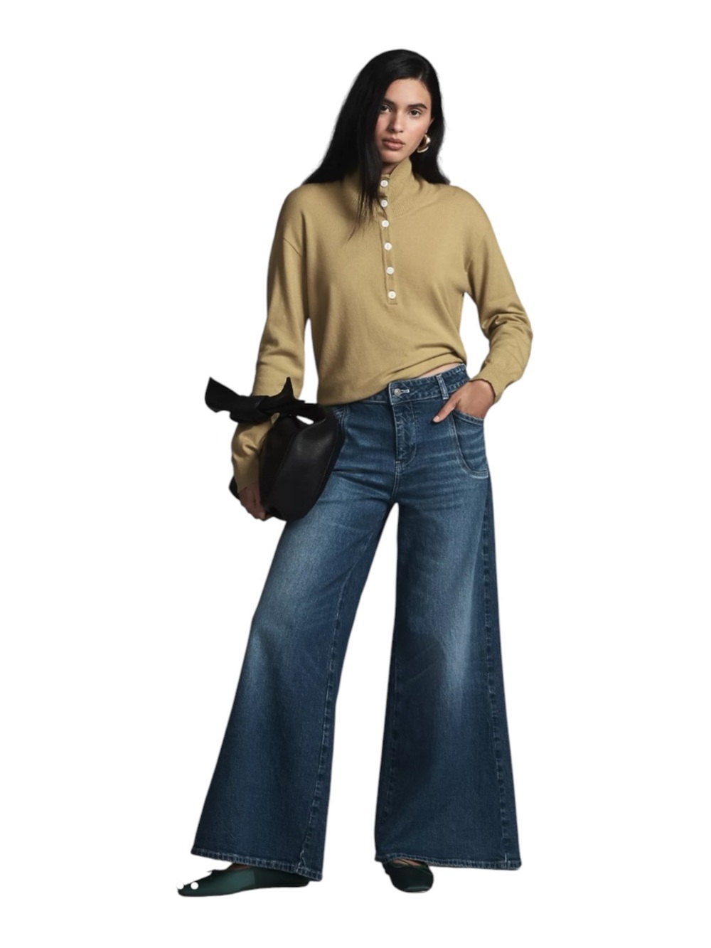 Anthropologie Pilcro High-Rise Wide-Leg Trouser
Jeans - Size 30